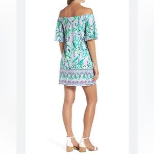 Lilly Pulitzer off shoulder dress XS
